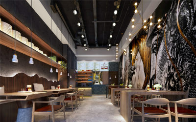 现代咖啡厅 水吧 休闲吧 面包房 甜品店 面包店 奶茶店